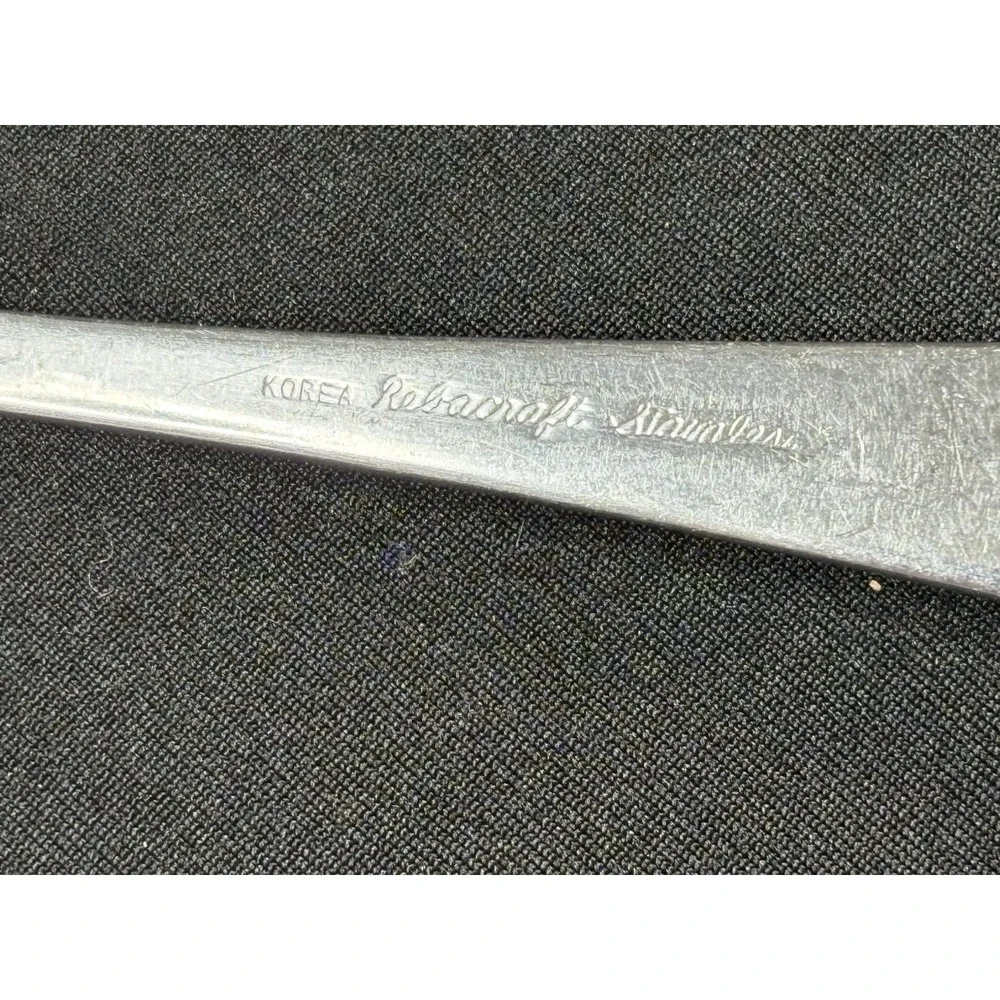 Reed and Barton Rebacraft Stainless Japan 3 Serving‎ Slotted Spoons 8